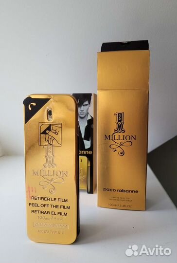 Новый 1 million Paco Rabanne 100ml eau de toilette