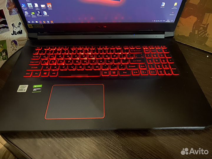 Ноутбук i5 10300H 16gb GTX 1650Ti SSD 1tb