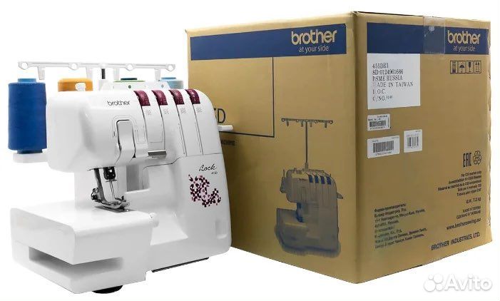 Оверлок четырехниточный Brother 455 D