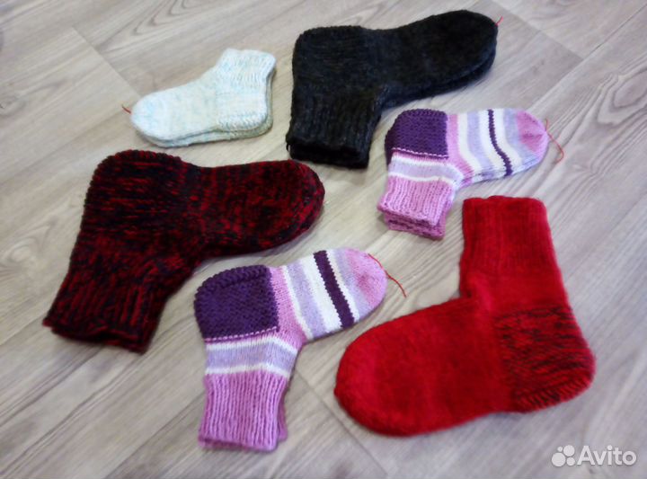 Носки шерстянные