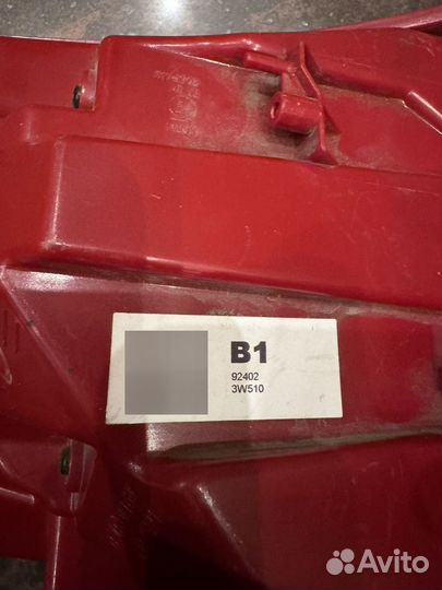 Kia Sportage 3 задняя правая фара