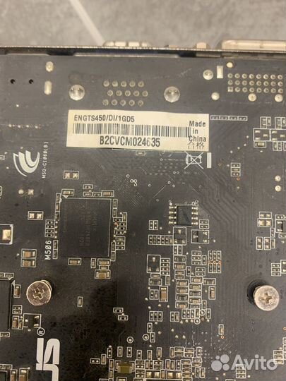 Видеокарта PCI-Ex 1024Mb asus engts450 DI/1GD5