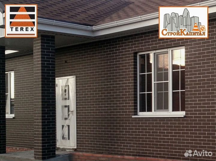 Кирпич облицовочный Terex Какао (Рустик, Шале)