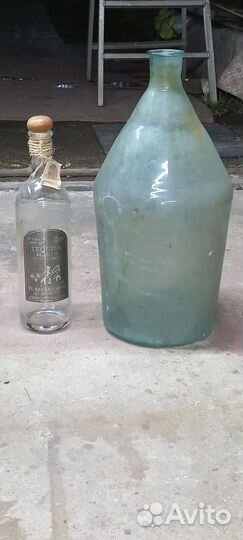 Бутылка стеклянная 20 литров и 3 литра