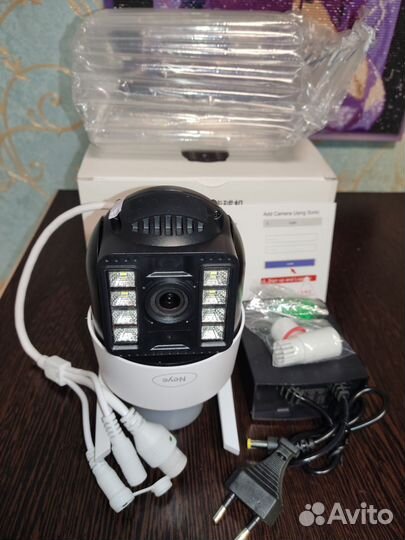 4К/8мп IP-камера видеонаблюдения