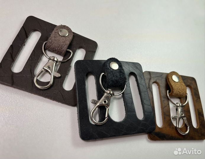 Подвес для карабина на ремень. Натуральная кожа