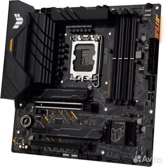 Материнская плата Asus TUF gaming B660M-plus wifi, Soc-1700, Intel B660, 4xDDR5, 90MB1AZ0-M1EAY0