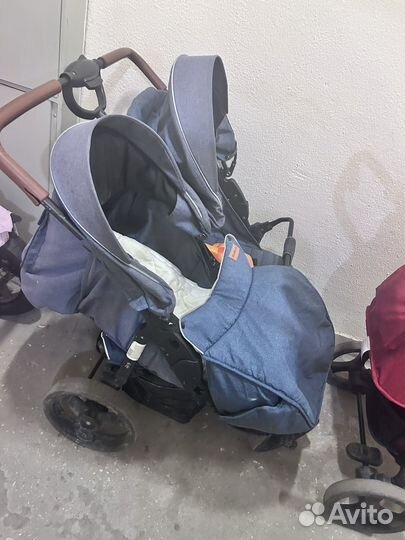 Коляска для двойни