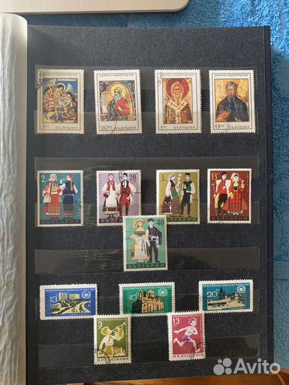 Продажа коллекционного альбома с почтовыми марками