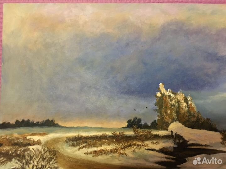 Картина холст масло