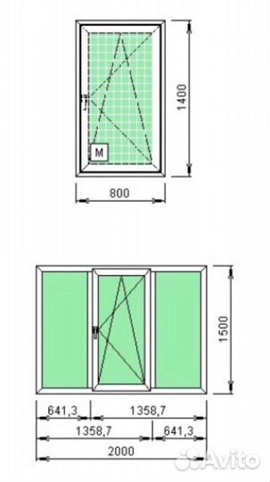 Окна пвх (разные)
