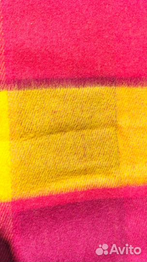 Плед одеяло покрывало 170на200 шерсть новый Россия