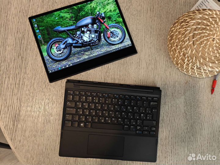 2в1 Dell 7285 2K IPS i5-7Y45 8Gb/256SSD NVMe