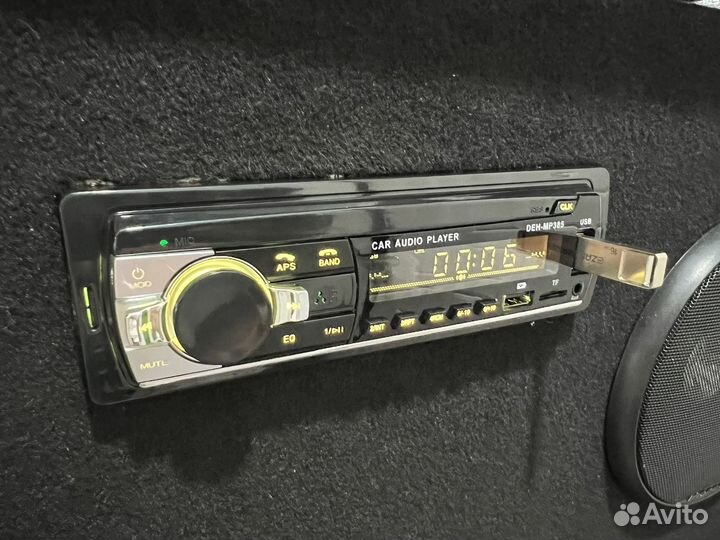 Автомагнитола Pioneer с bluetooth/USB/AUX/FM