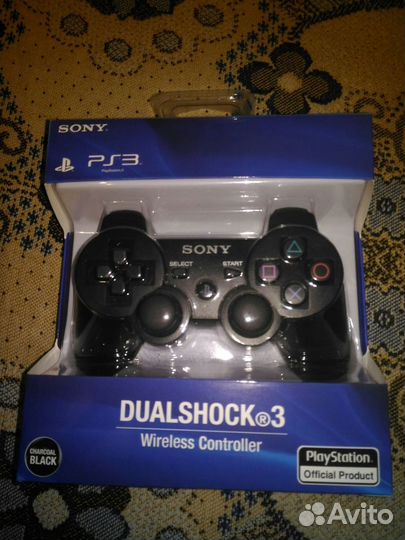 Джойстик ps3 геймпад новый, доставка