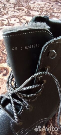 Мужские рабочие зимние ботинки 45 размер