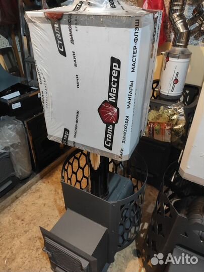 Чугунная Печь Для Бани до 16м3