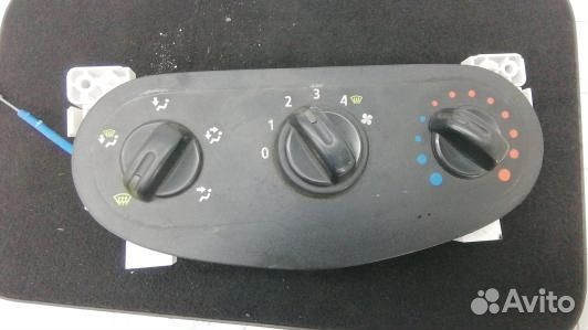 Блок управления печки и климат-контроля dacia sand