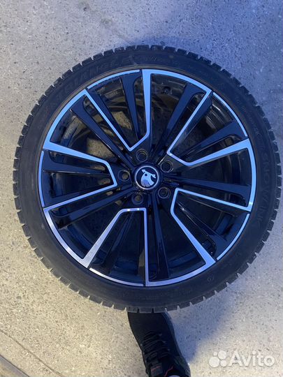 Диски 5 112 r18 skoda