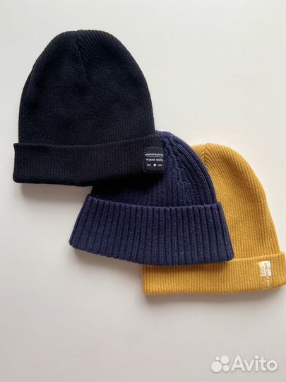 Шапки 2 zara и 1 H&M на 1-3 года