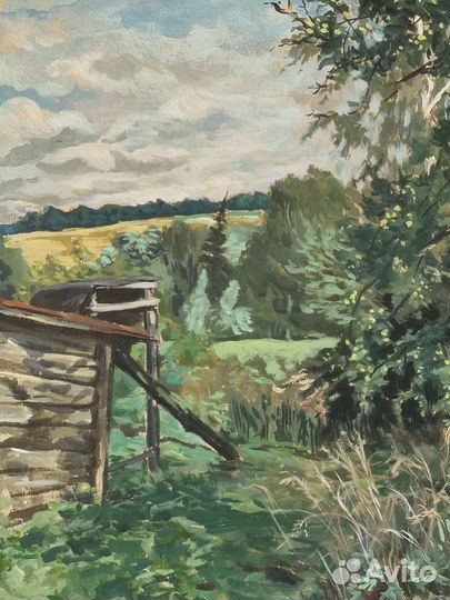 Картина маслом на холсте пейзаж