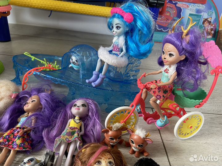 Куклы энчантималс большой набор