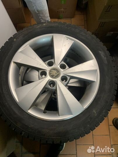 Колеса в сборе r16 зимние 5 112