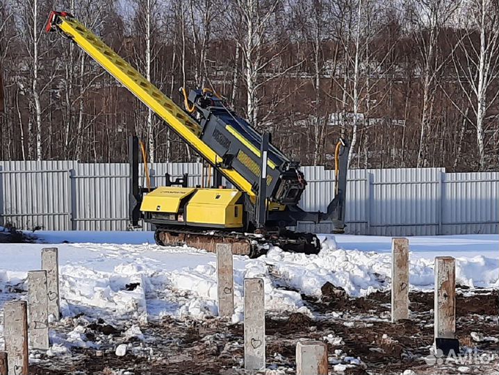 Фундамент из жб свай Большое Козино