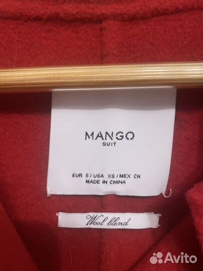 Пальто mango р S