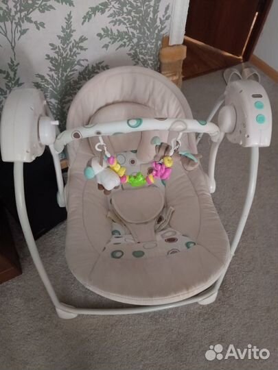 Детские электронные качели для новорожденных