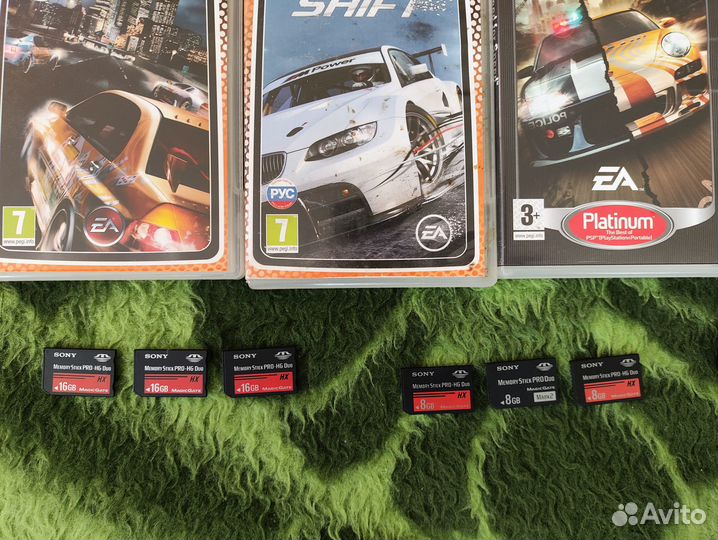 Лицензионные Спортивные Хиты и Гонки для PSP