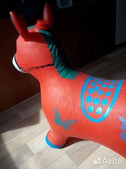 Игрушка попрыгун Конёк-горбунок красный