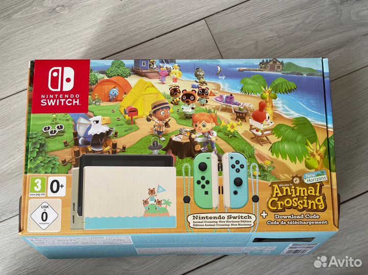 Nintendo switch animal crossing edition