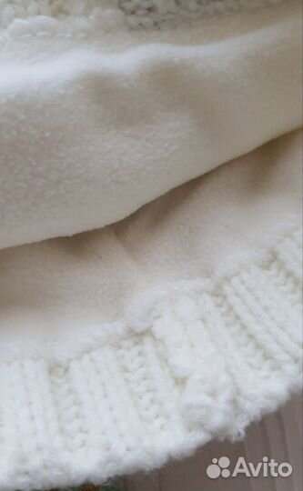 Шапка детская 128/152см C&A на флисе новые