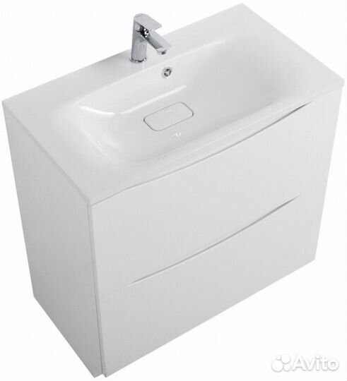 Мебель для ванной BelBagno Marino 80-PIA-BB800/450-LV-MR-FT Bianco Lucido