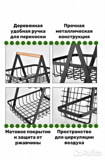 Фруктовница этажерка