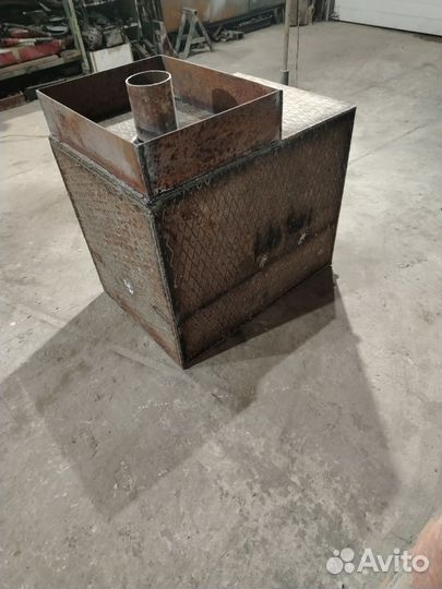 Печь буржуйка в баню в гараж теплицу