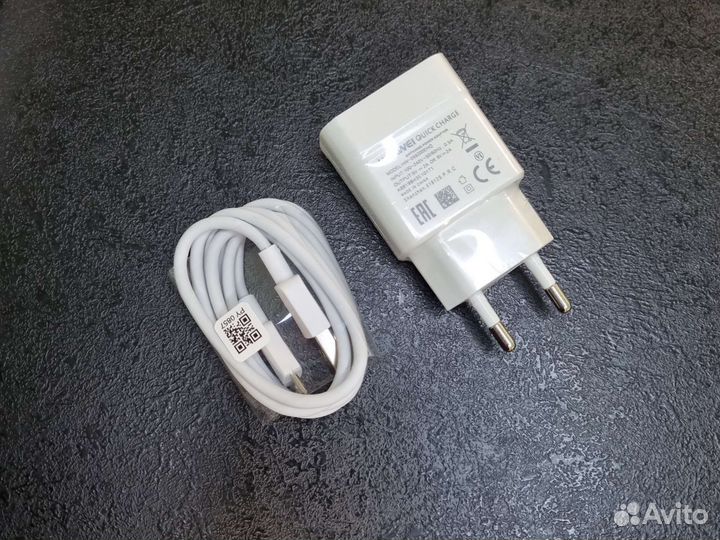 Блок питания Huawei 18w + кабель Type-C