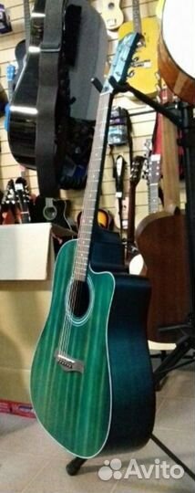 Акустическая гитара Flight D-155C MAH
