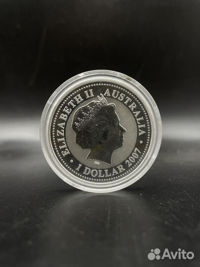 Австралия 1 доллар 2007 Год Крысы 2008 (сзр)