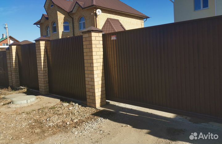 Забор из профлиста