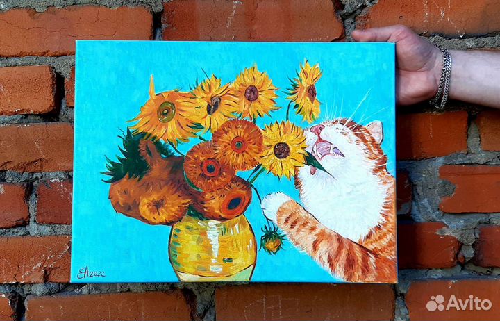 Картина маслом на холсте 