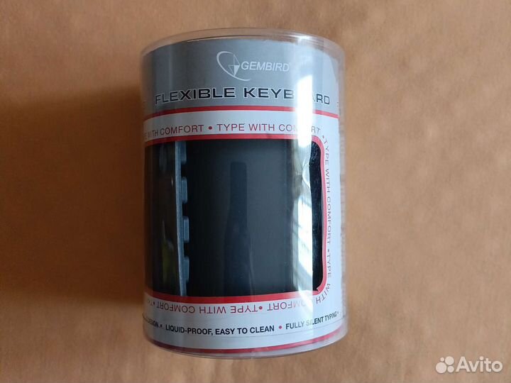 Гибкая силиконовая клавиатура Gembird