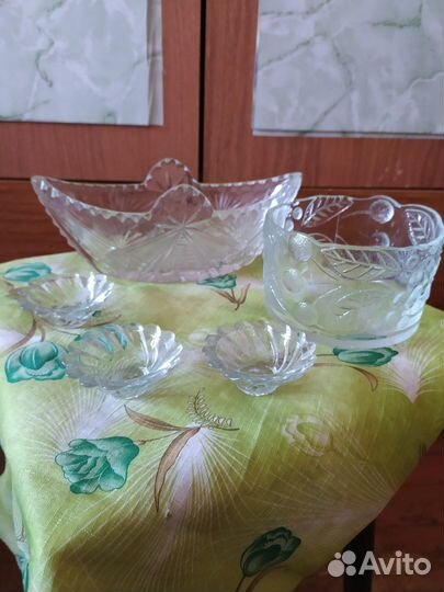 Хрустальная посуда СССР