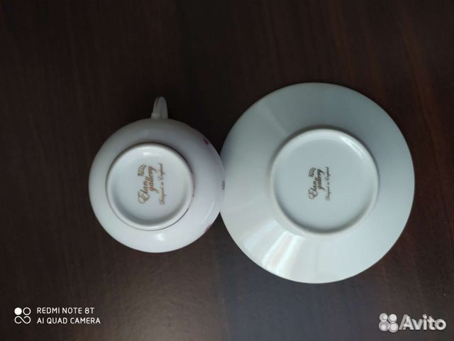 Кофейный набор, костяной фарфор