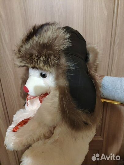 Новая шапка ушанка- бомбер