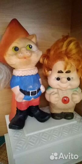 Игрушки резиновые СССР