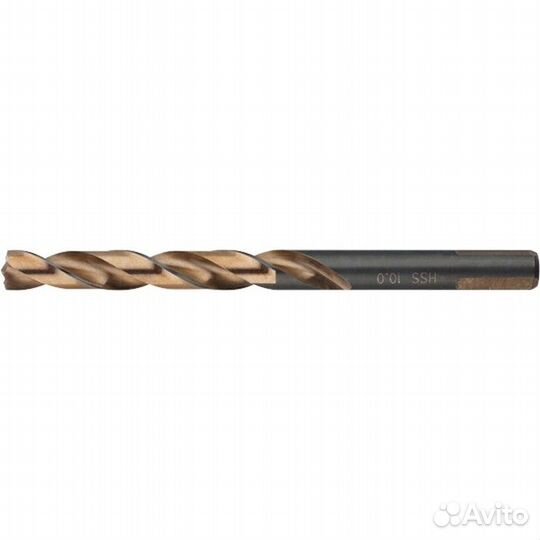 Сверло спиральное по металлу, 13 x 151 мм, Р9М3, м