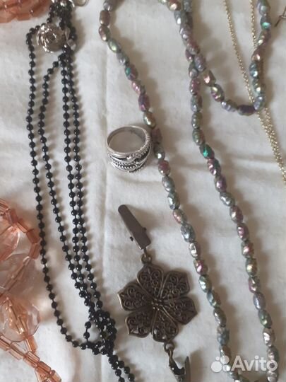 Бижутерия ссср,винтаж,пакетом