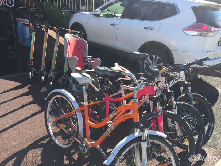 Прокат горных и детских велосипедов